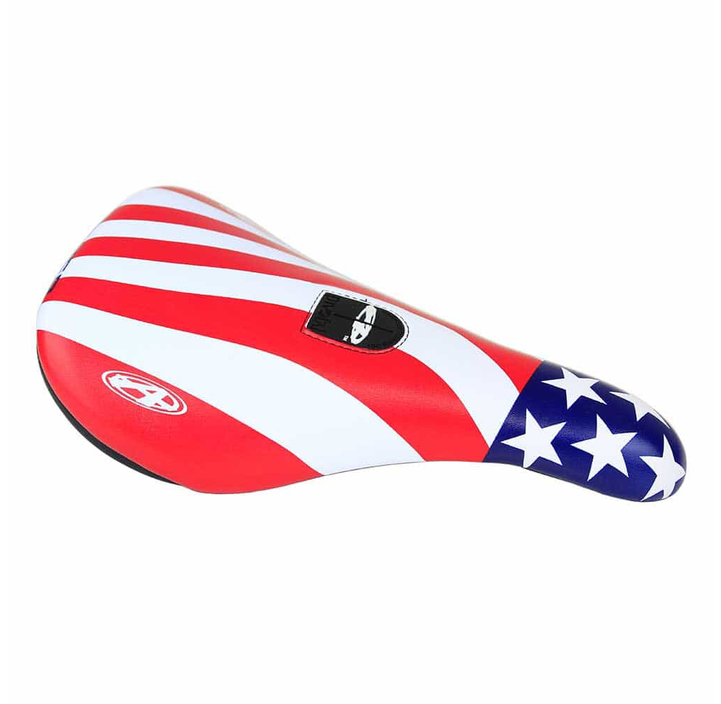 AnswerBMX Pro Pivotal BMX Saddle - Lightweight Vinyl American Flag Design 9890₽