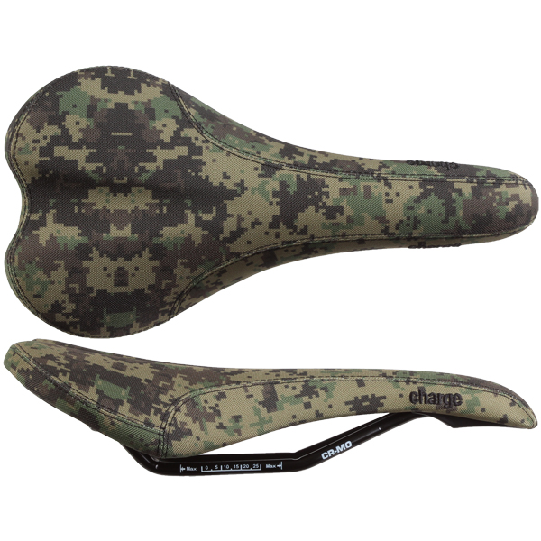 Charge Bikes Spoon Saddle, CrMo, Digi Camo