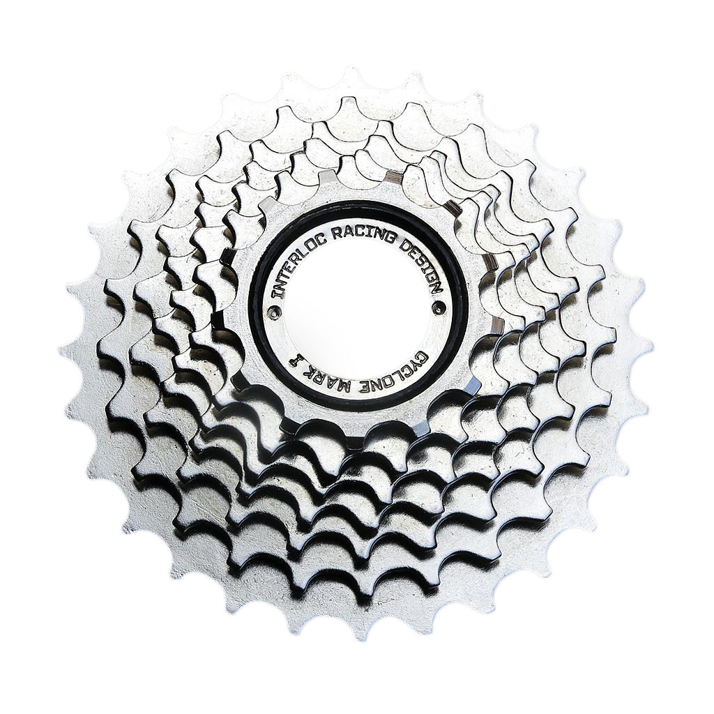 Interloc Racing Cyclone Mark 1 7-Speed Freewheel 13-32T Chrome