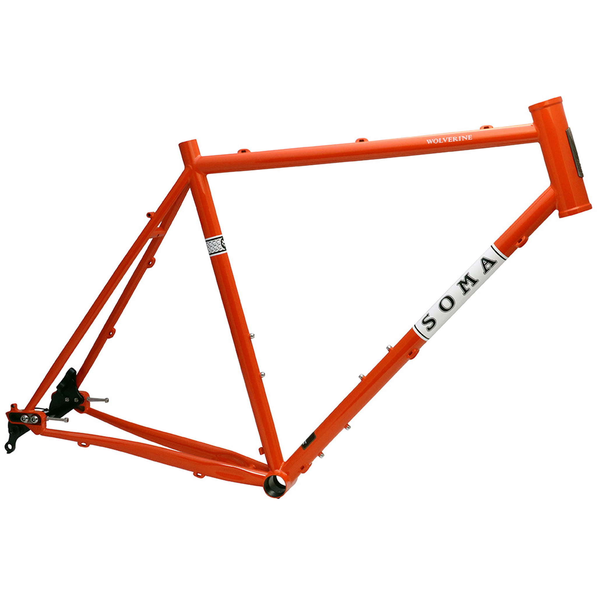 【soma】 Soma Wolverine A-Type Disc Frame 58cm Pumpkin Orange - Modern