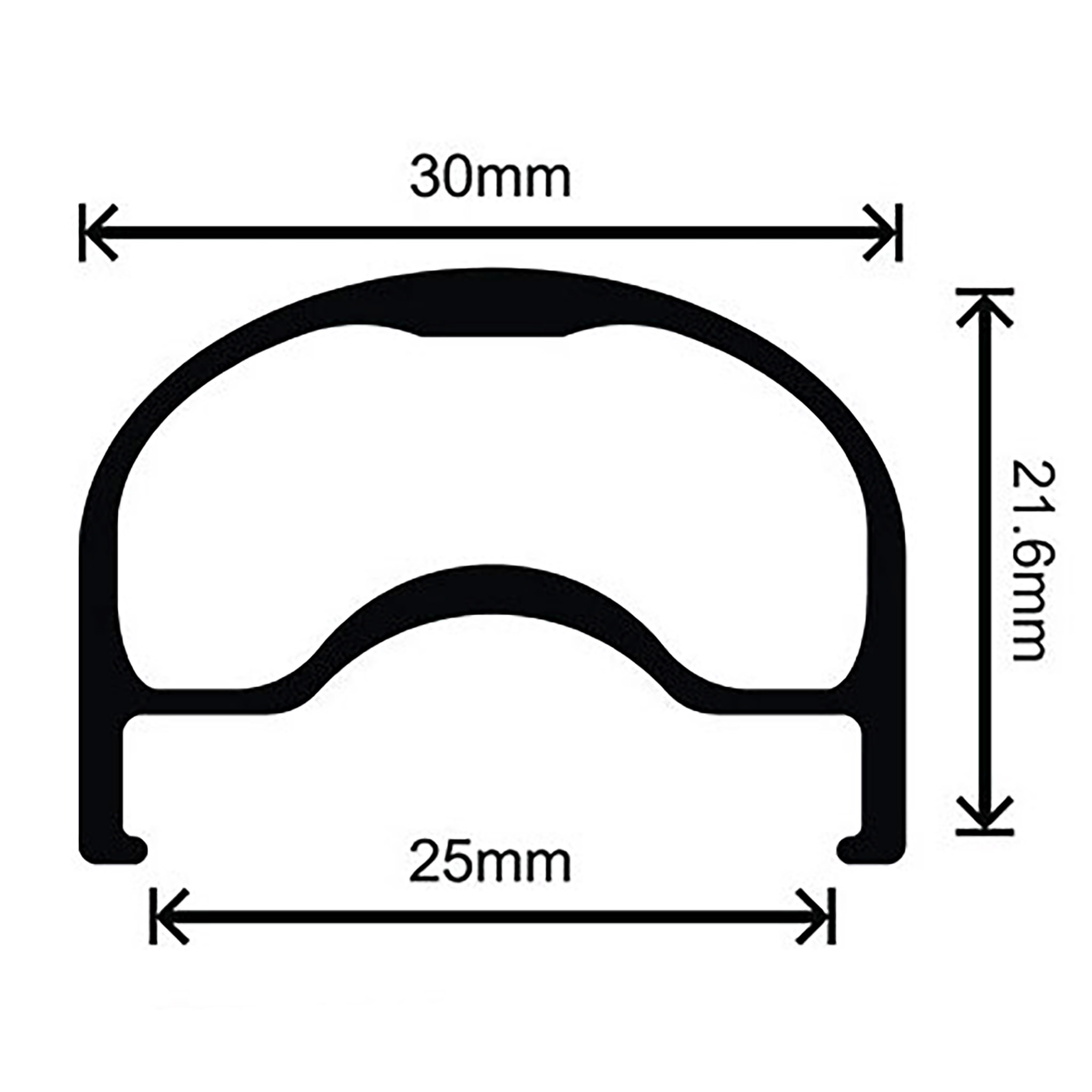 Velocity Cliffhanger 650b Tubeless Alloy Rim - Strong, Lightweight