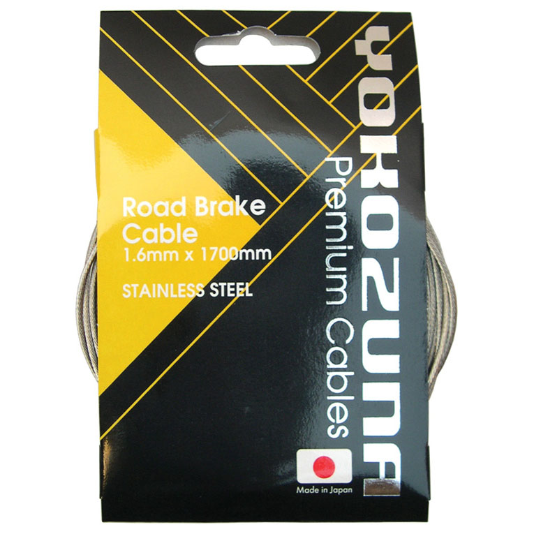 Yokozuna Premium Cable/Housing Kit, Road Brake - F/R Set Blk | eBay
